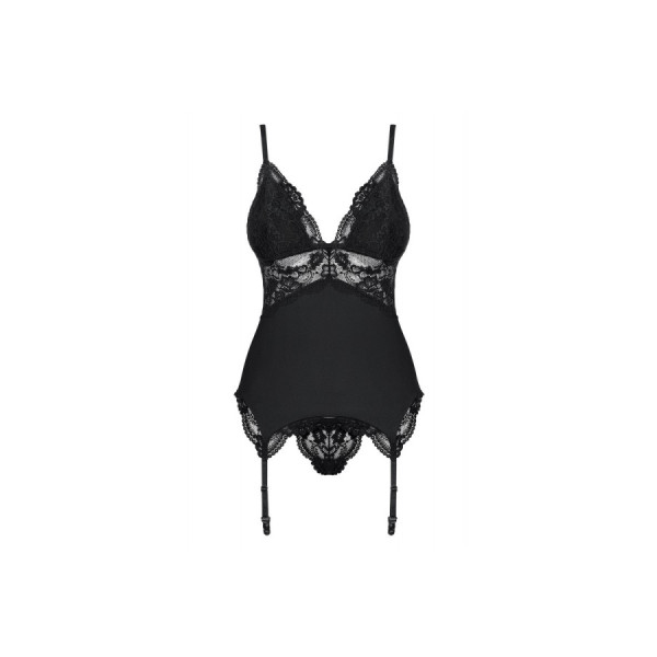 810-COR-1 Guêpière - Noir